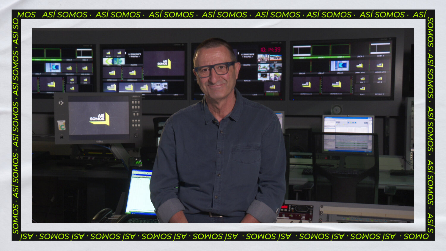 Roberto Kamphoff presenta el programa de Así Somos de Responsabilidad Social Corporativa de RTVC dedicado al lupus y la celiaquía