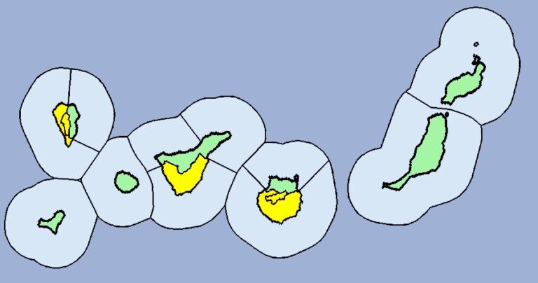 La lluvia continuará presente en todas las islas durante el fin de semana