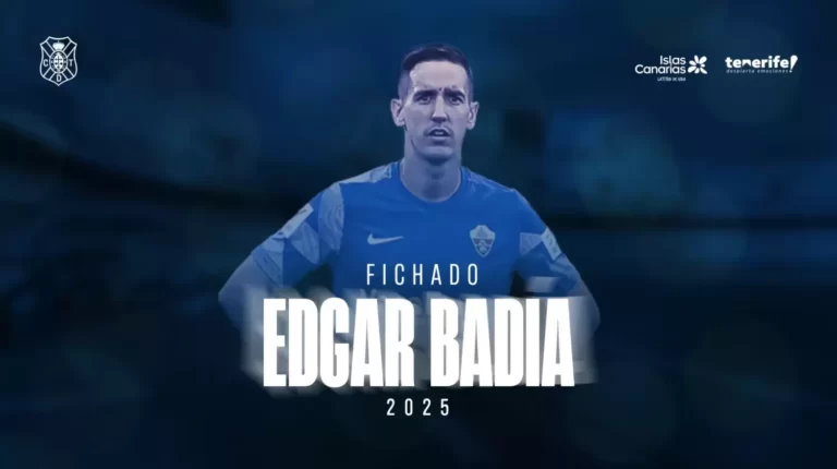 El CD Tenerife ficha al portero catalán Edgar Badía