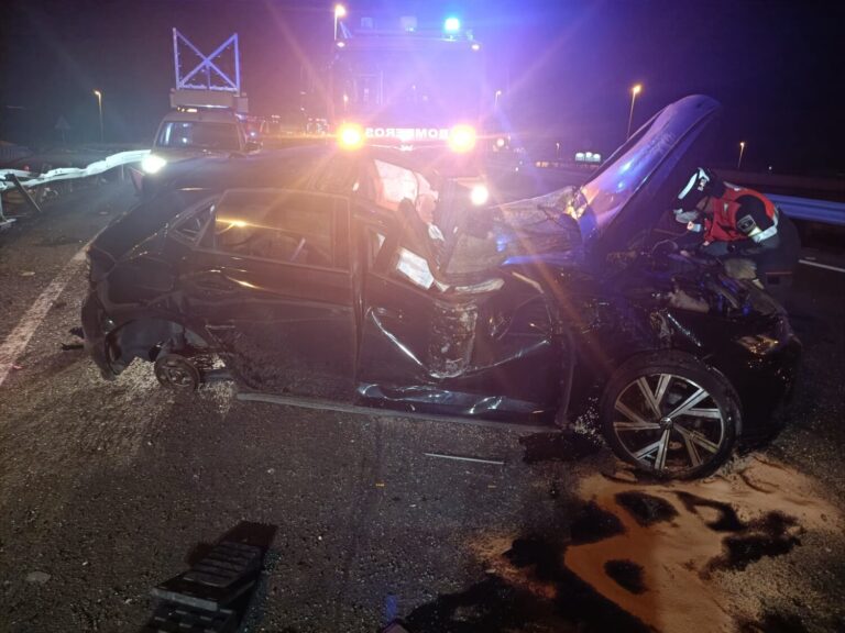 Tres heridos en un accidente en Lanzarote