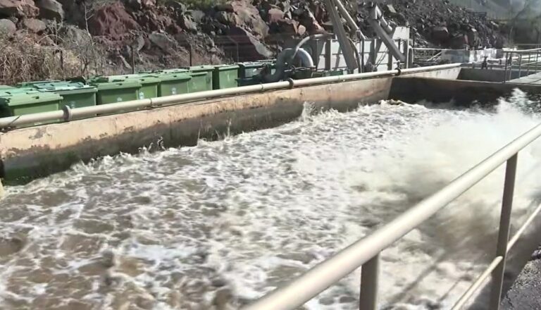 Comienza la remodelación de la depuradora de Valle Gran Rey