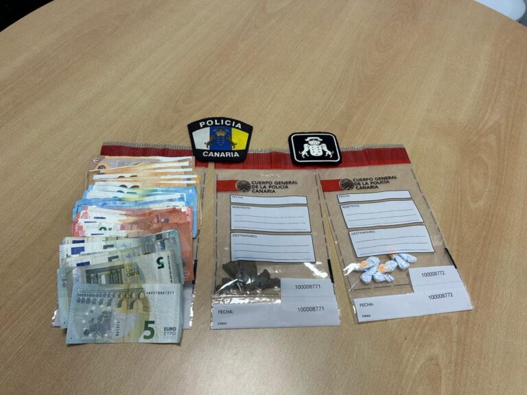 Detienen a un joven por un presunto delito de tráfico de drogas en Las Palmas de Gran Canaria