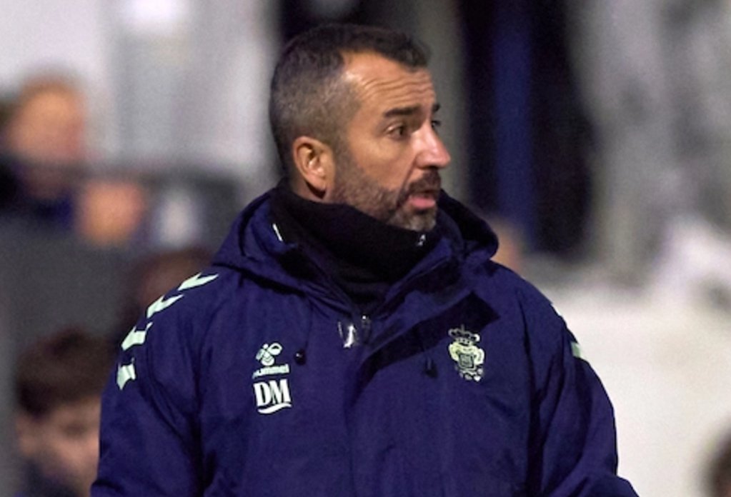 Diego Martínez, entrenador Unión Deportiva Las Palmas