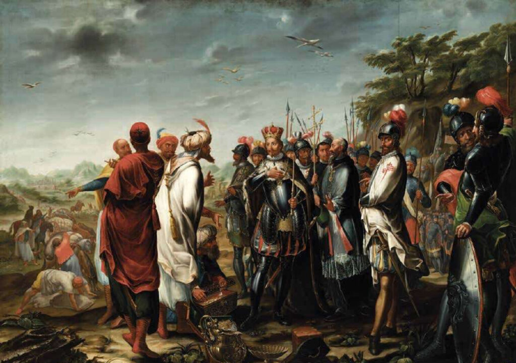 La Casa de Colón celebra el ciclo ‘Miradas a la Colección’. Obra ‘San Fernando recibe la embajada del Rey de Baeza’, de Juan de Miranda/ Cabildo de Gran Canaria.