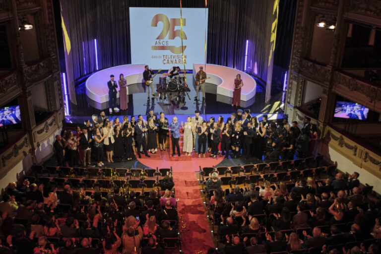 La celebración de los 25 años de Televisión Canaria en imágenes