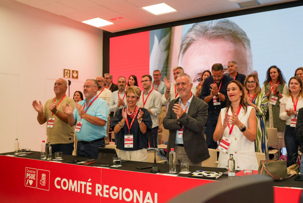 Ángel Víctor Torres, único candidato a la Secretaría General del PSOE Canarias. Imagen: PSOE Canarias