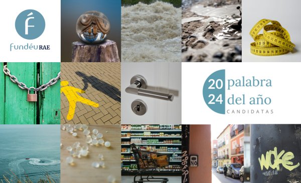 Candidatas a palabra del año 2024. Imagen FundéuRAE