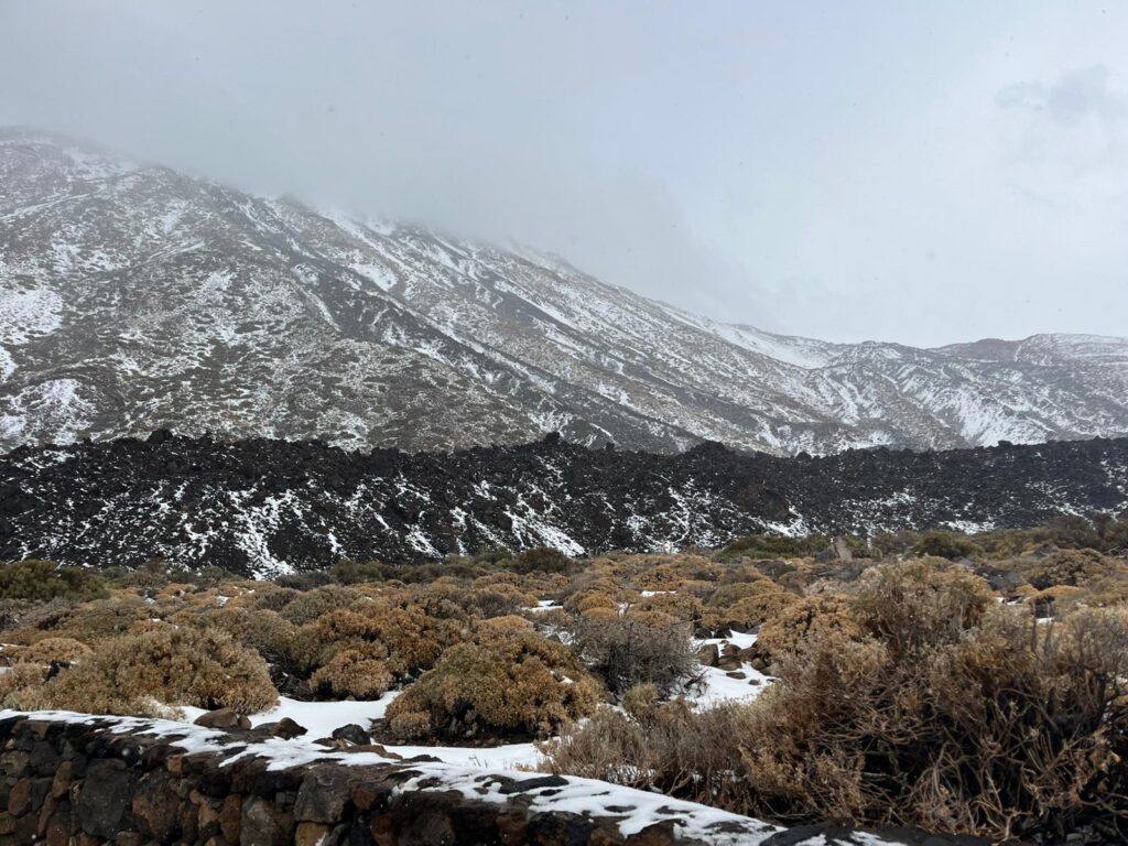 Abierto un acceso por el sur hasta el teleférico del Teide
