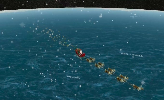 Última hora del viaje de Papá Noel hacia Canarias