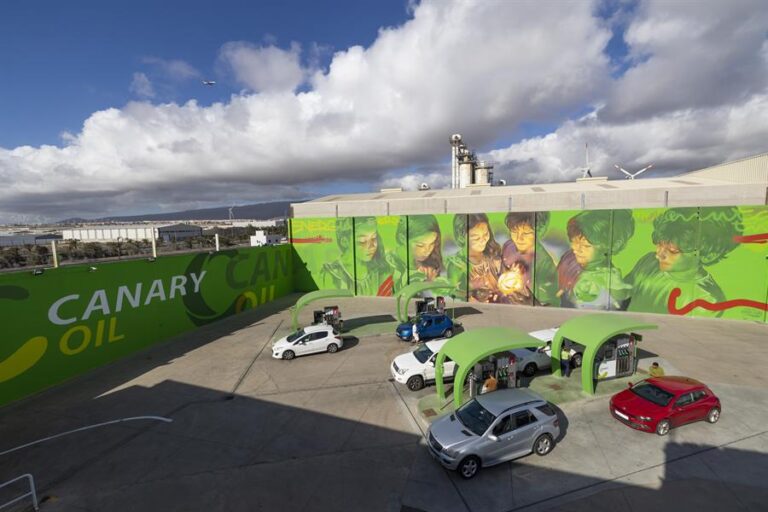 Un mural de Arinaga, candidato al mejor del mundo para ‘Street Art Cities’