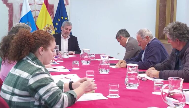 Primera reunión de la nueva dirigente de la COAG con el Presidente de Canarias