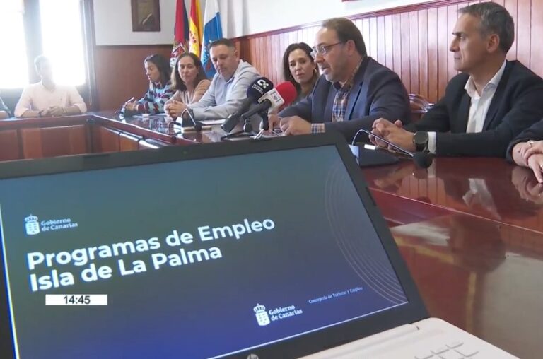 La Palma contará con 30 millones para empleo