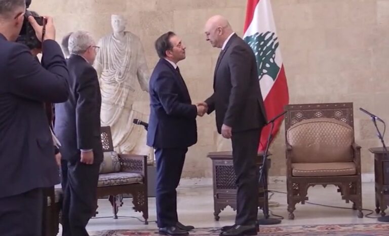 España apoyará con 10 millones de euros las fuerzas armadas del Líbano