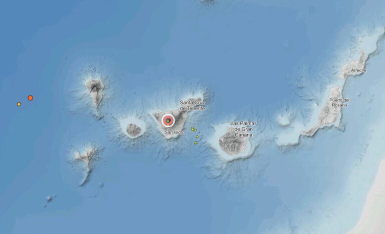 El IGN registra 13 terremotos de baja intensidad en Vilaflor