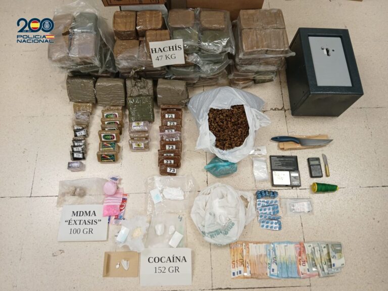 Detienen a un varón por Tráfico de Drogas en el sur de Tenerife