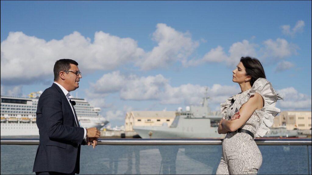 Yara de León entrevista al consejero Pablo Rodríguez en el programa de RUTA 2035 que aborda el papel de los biocombustibles en la movilidad sostenible