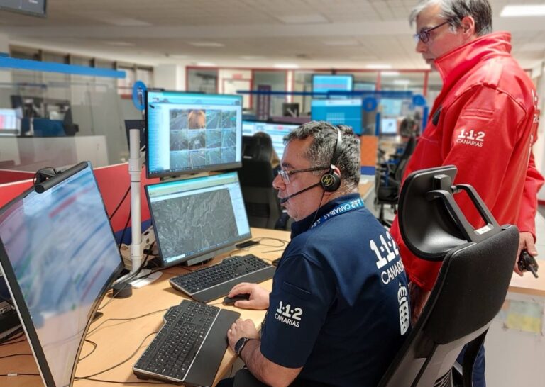 Herido moderado tras colisionar dos turismos en Arona (Tenerife)