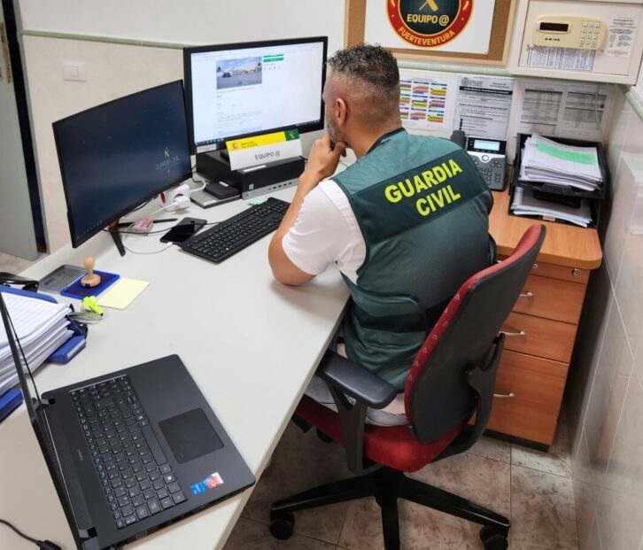 La Guardia Civil detiene en Agüimes a un hombre como presunto autor del hurto de varias joyas en la casa de unos amigos 