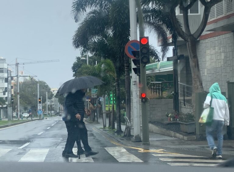 Declarada la prealerta por lluvias en el norte de Tenerife