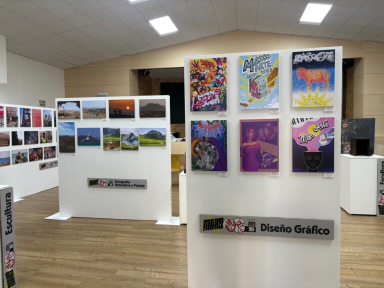 Fuerteventura inaugura la exposición itinerante ‘Maxo Arte Tour’