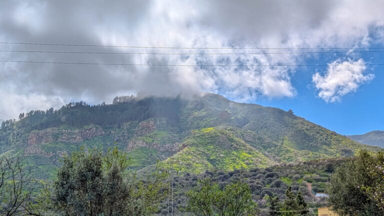 Un frente dejará lluvias este fin de semana en las islas occidentales