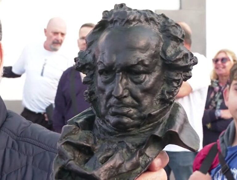 David Baute agradece el Goya a su pueblo Garachico