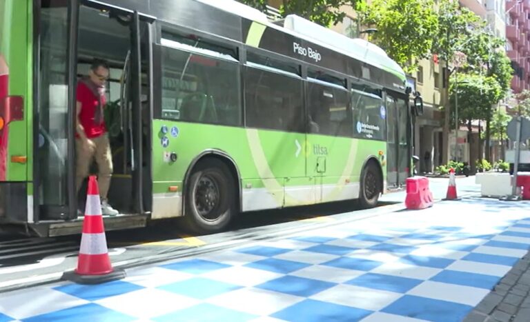 Nuevas quejas de los vecinos de Santa Cruz de Tenerife por el carril bici