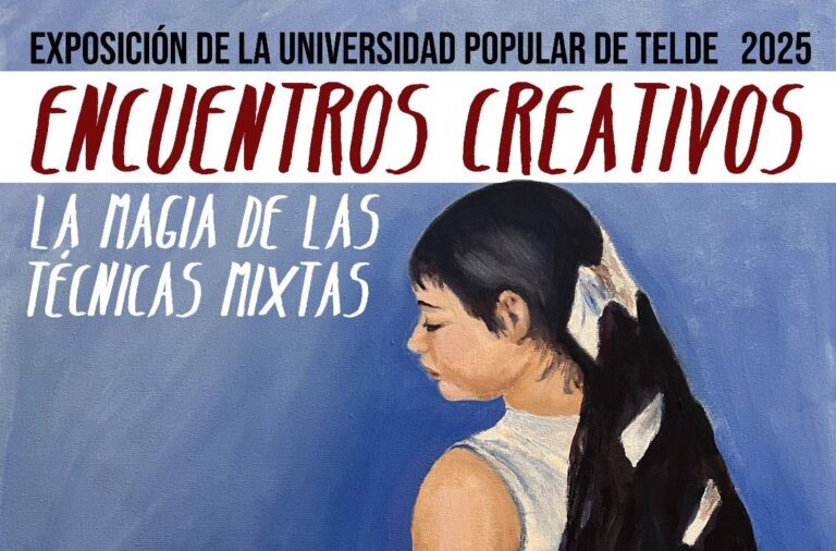 Telde acoge la exposición ‘Encuentros creativos: La magia de las técnicas mixtas’