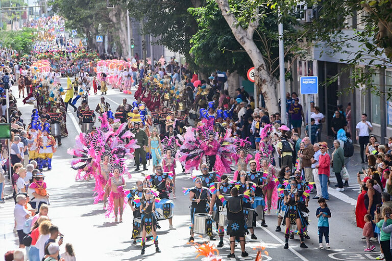 Televisión Canaria recorre este sábado el Desfile de Carnaval de Las Palmas de GC