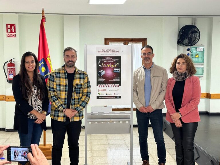 El teléfono de la esperanza llega a Telde para mejorar la calidad de vida de sus mayores