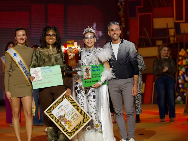 LS tribu, primer premio de presentación y primer premio de interpretación del Festival Coreográfico del Carnaval de Santa Cruz de Tenerife