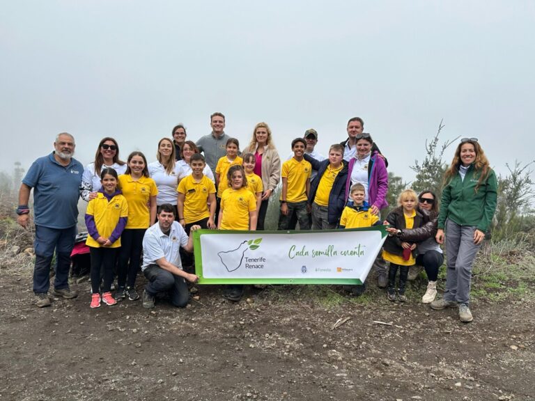 Loro Parque compromiso con la reforestación de Tenerife