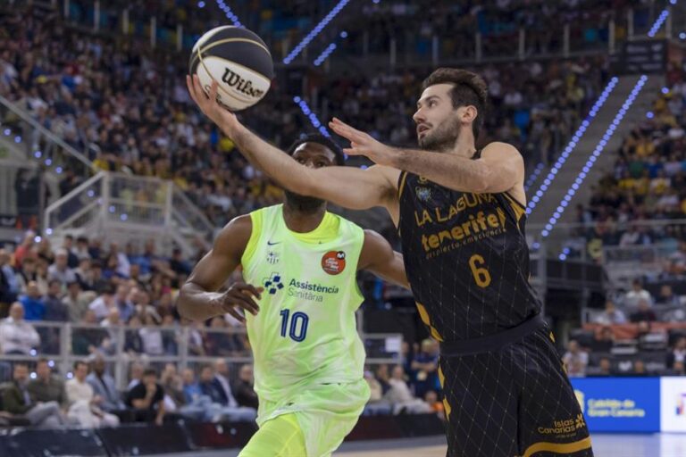 91-86 | Gran triunfo de La Laguna Tenerife ante el Barça para meterse en semifinales de la Copa
