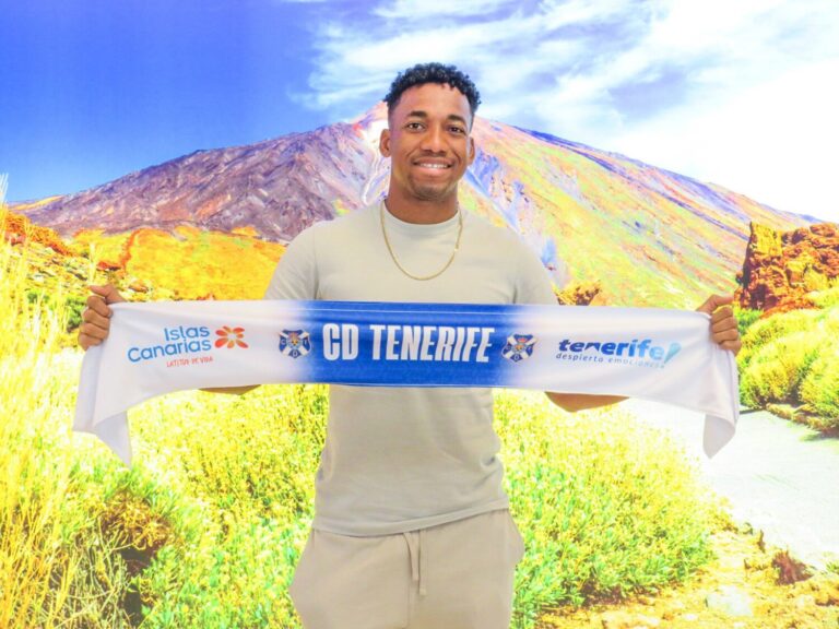 Anthony Landázuri ya se encuentra en Tenerife