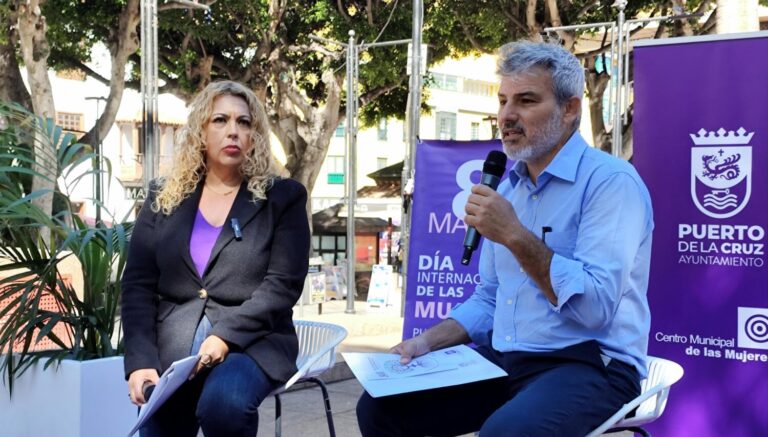 Puerto de la Cruz lanza su campaña del 8M con un acto central para sensibilizar sobre las ciberviolencias machistas 