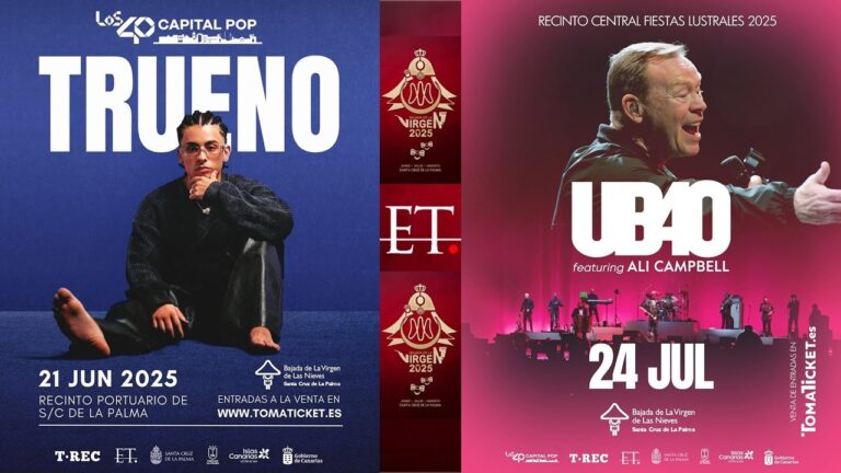 Ya a la venta las entradas para Trueno y UB40, dos de los artistas confirmados para la Bajada