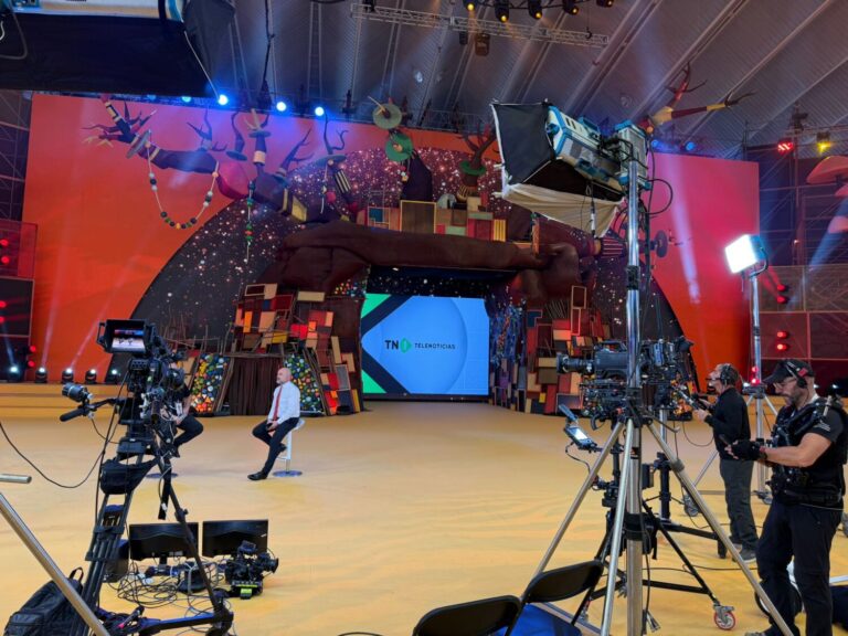 Gran despliegue de Radio Televisión Canaria para la Gala de la Reina del Carnaval de Santa Cruz de Tenerife