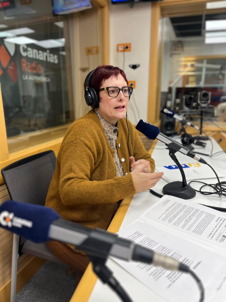 Candelaria Delgado: "Con los menores, ha pesado más que son migrantes". (Archivo) Candelaria Delgado