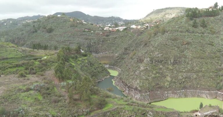 Un mes de enero más lluvioso, aunque el agua caída sigue siendo insuficiente para el campo canario