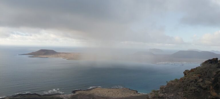 Chubascos y nubosidad en las islas más montañosas