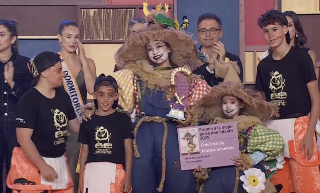 Premio a mejor percusión infantil 