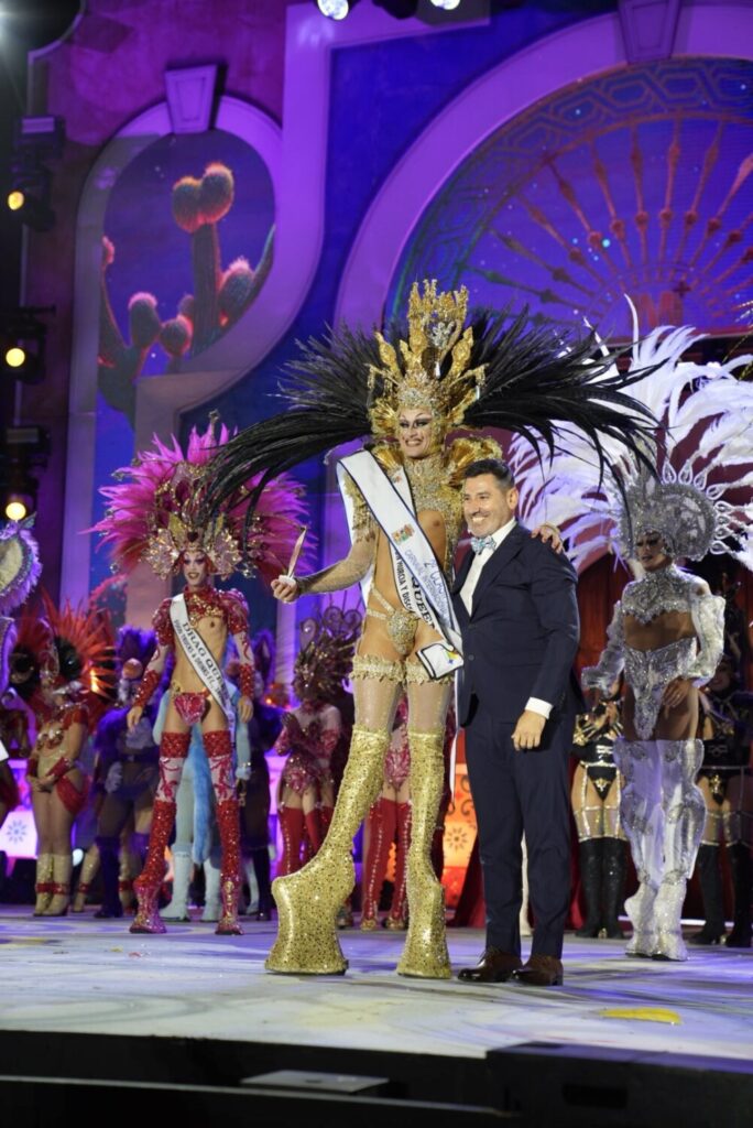 En la imagen, Drag Liak segundo clasificado Gala Drag Maspalomas 2025