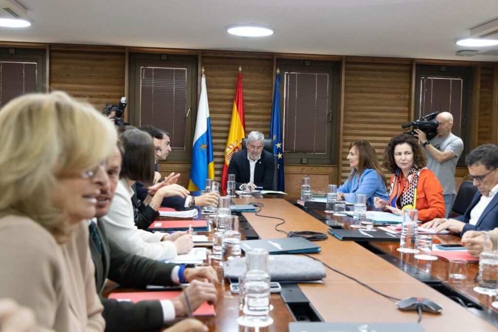Reunión del Consejo de Gobierno, lunes 24 de marzo 2025. Imagen Presidencia del Gobierno