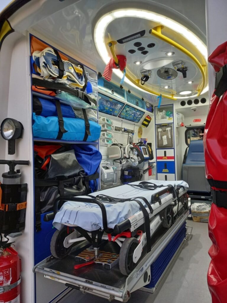 El SUC intervino 17.703 incidentes sanitarios en Fuerteventura en 2024. Ambulancia del Servicio de Urgencias Canario (SUC)/ GOBIERNO DE CANARIAS