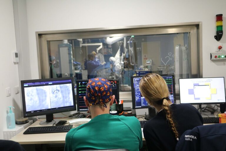 El Hospital Molina Orosa alcanza los 1.000 cateterismos cardíacos