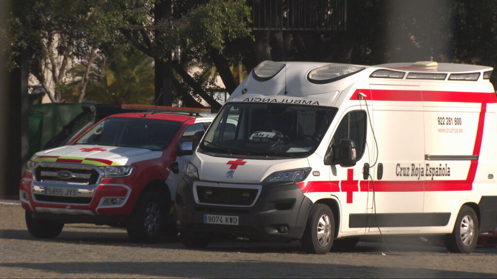 Dispositivo desplegado durante el Carnaval de Santa Cruz de Tenerife. Imagen RTVC