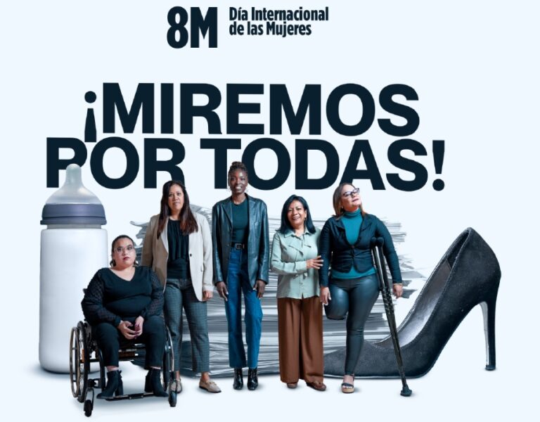 “Miremos por todas”, lema de la campaña del Gobierno canario y los cabildos por el 8M