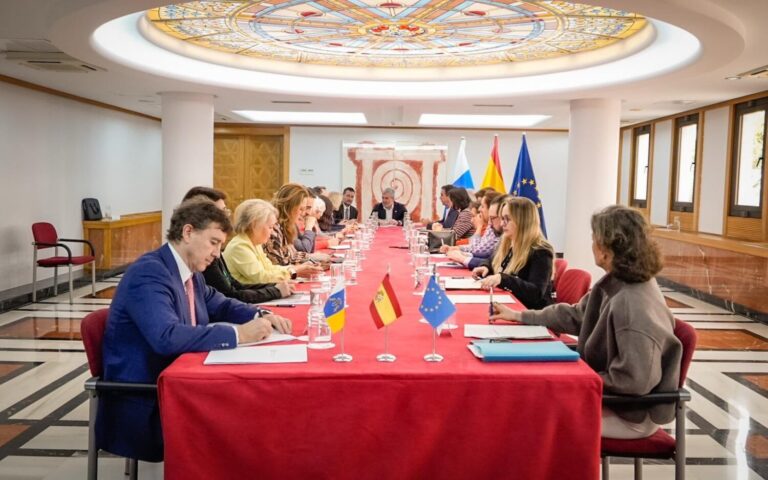 Clavijo aborda con la Comisión de Migraciones de la OSCE la situación migratoria de las islas