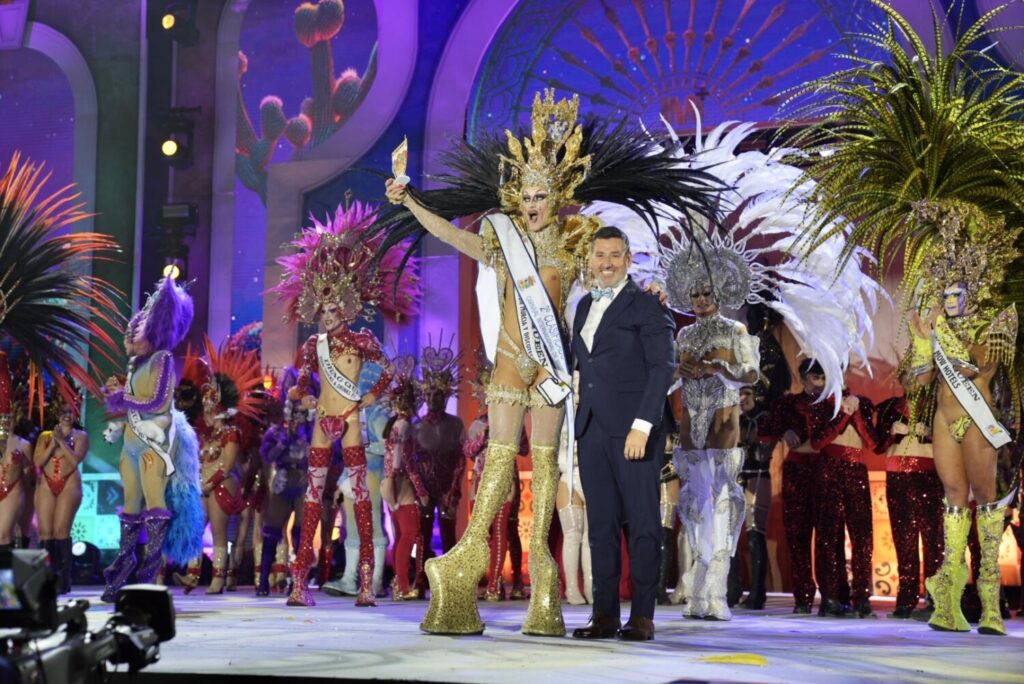En la imagen Drag Gio, primer clasificado Gala Drag Maspalomas 2025