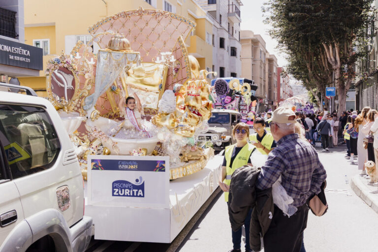 Recorrido de la cabalgata infantil del Carnaval de Las Palmas de Gran Canaria